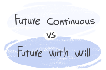 "Future Continuous" vs. "Future With Will" in the English grammar
