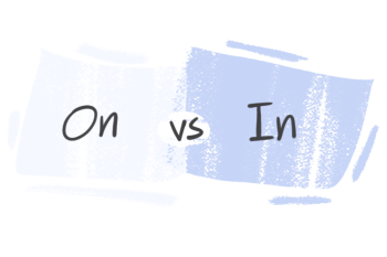 "On" vs. "In" in the English grammar