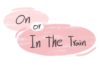 "On" or "In The Train" in the English grammar