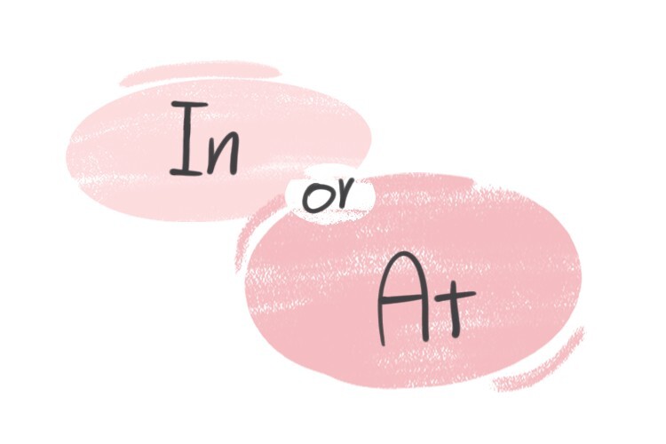 In vs. At in the English grammar