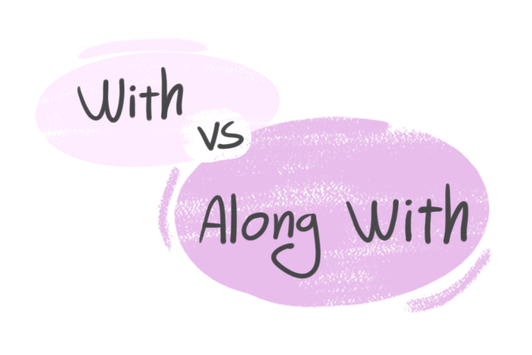 "With" vs. "Along With" in the English grammar