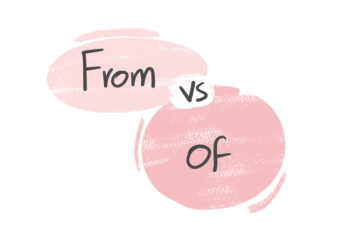 "From" vs. "Of" in the English grammar