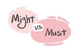 "Might" vs. "Must" in the English grammar