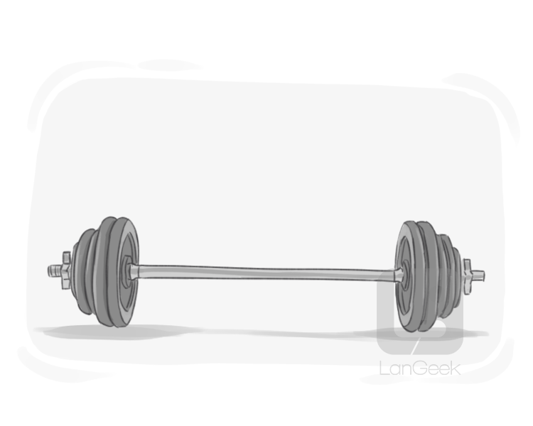 barbell definition and meaning