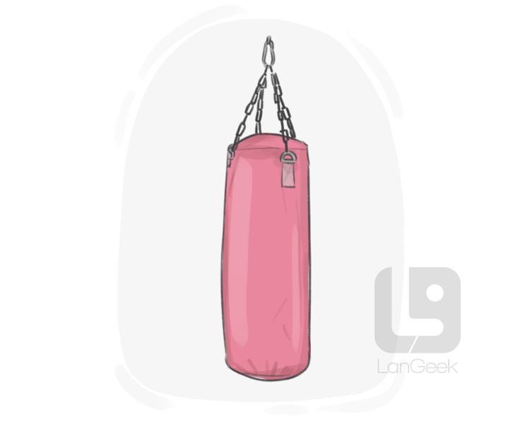 punching bag definition and meaning