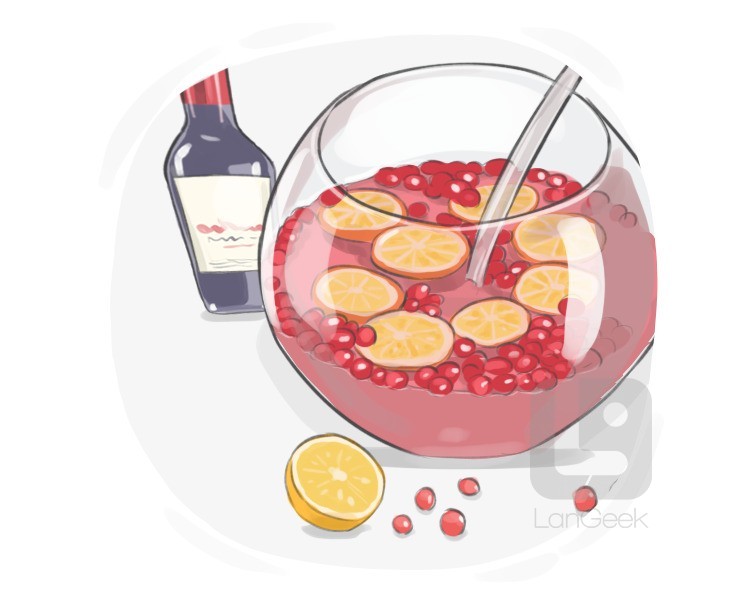 sangria definition and meaning