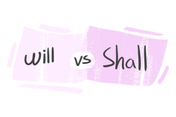 "Will" vs. "Shall" in the English grammar