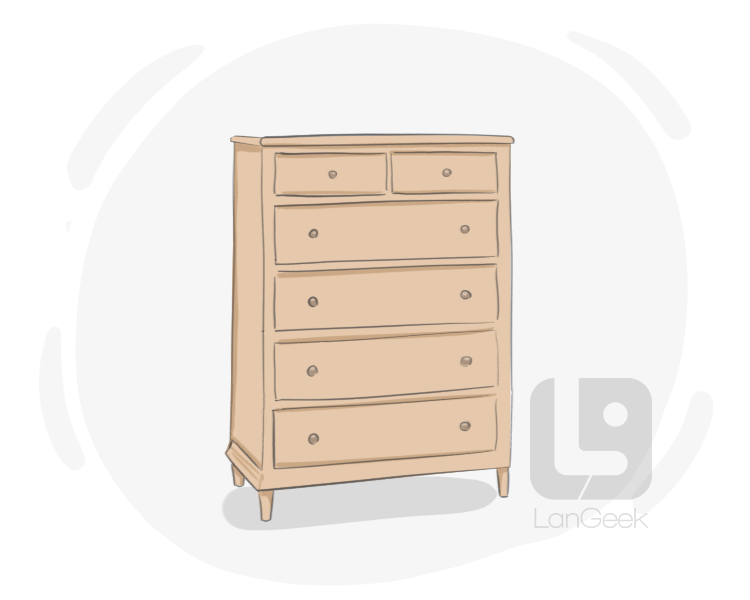 chest of drawers definition and meaning