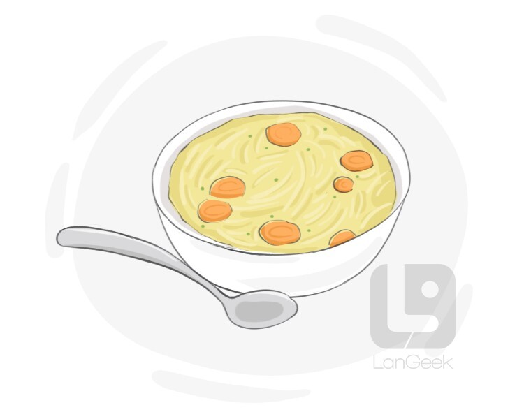 Definition & Meaning of "Soup" LanGeek