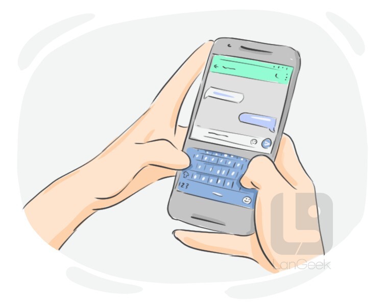 Definition Meaning Of Text Message LanGeek