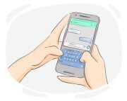 text message