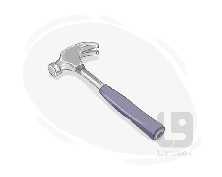 hammer definition and meaning