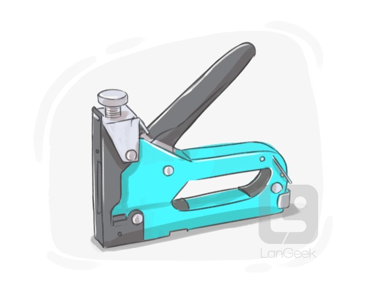 Definition & Meaning of "Staple gun" LanGeek