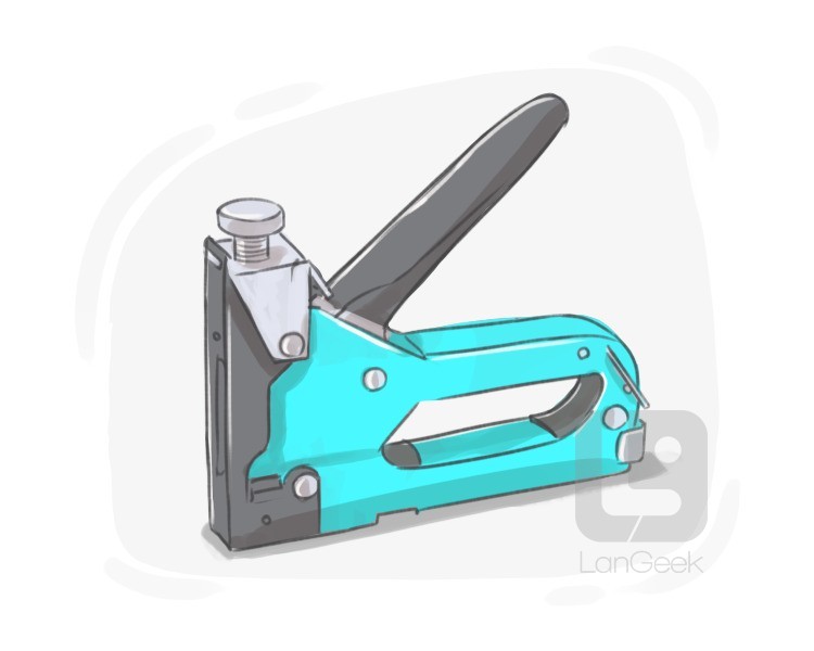 staple gun definition and meaning