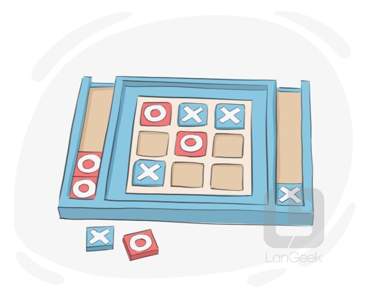 Definition meaning of tick tack toe langeek