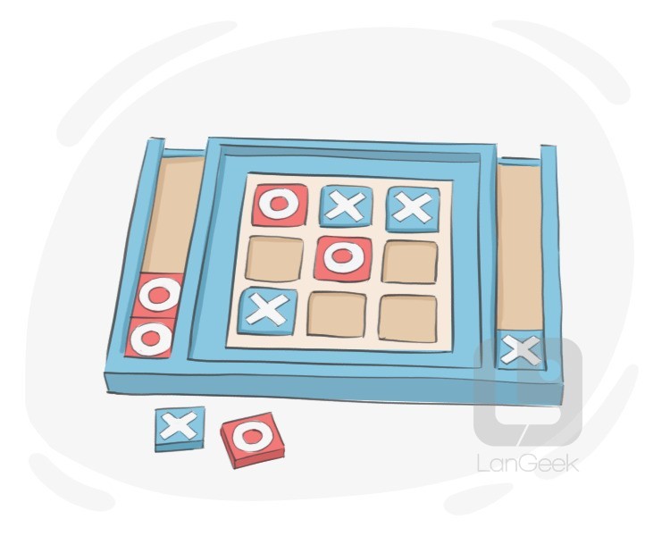 noughts and crosses definition and meaning