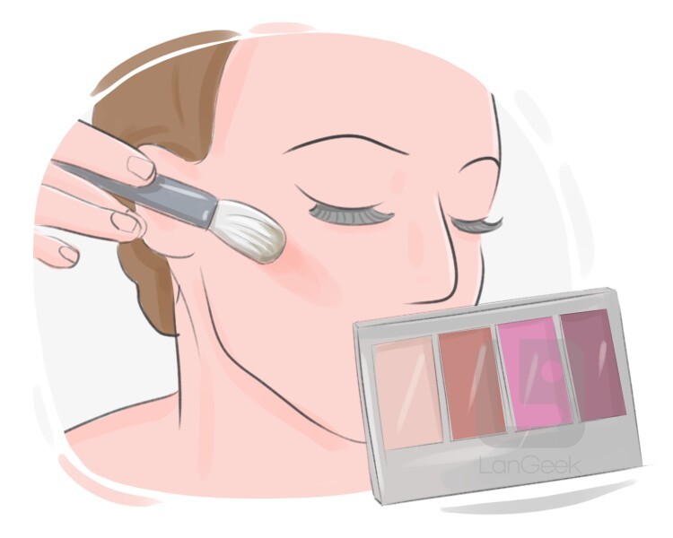 Blush definition on sale