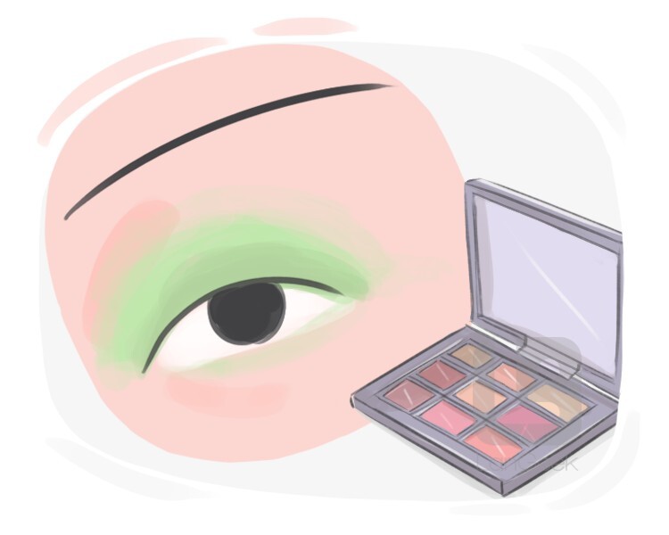 Definition & Meaning of "Eyeshadow" LanGeek