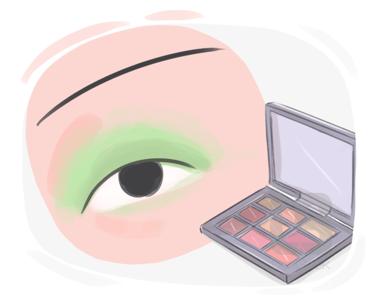 eyeshadow definition and meaning