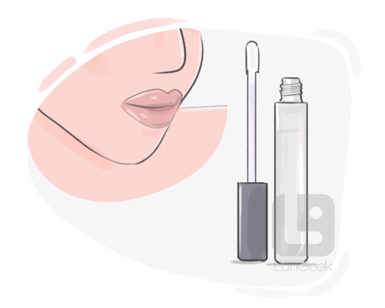 Definition & Meaning of "Lip gloss" LanGeek
