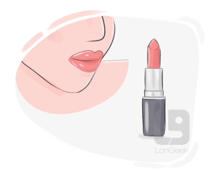lip rouge definition and meaning