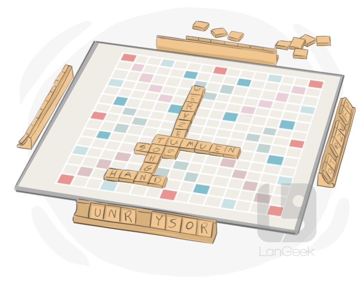 Definition & Meaning of "Scrabble" LanGeek