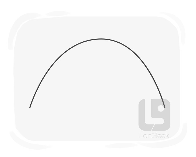 Definition & Meaning of Curved shape