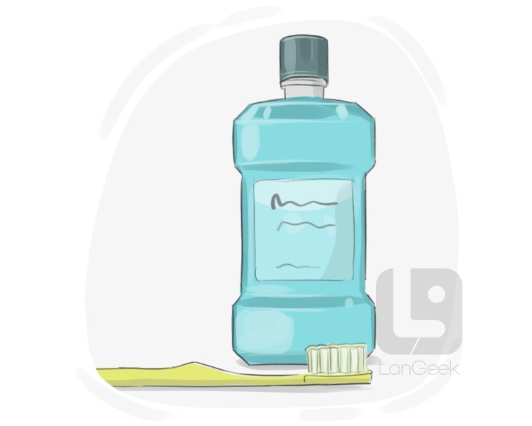 mouthwash definition and meaning