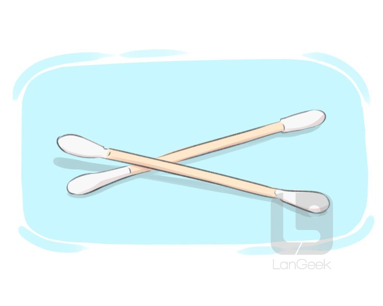 cotton swab definition and meaning