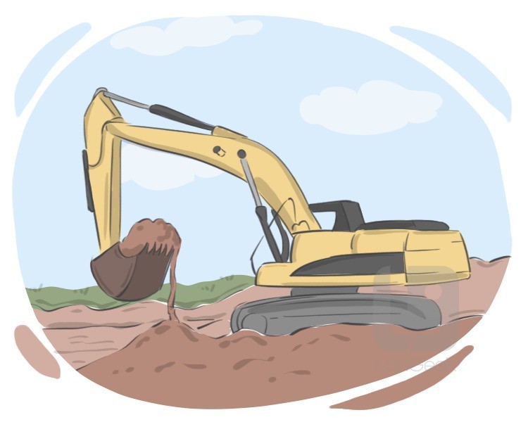 excavator definition and meaning