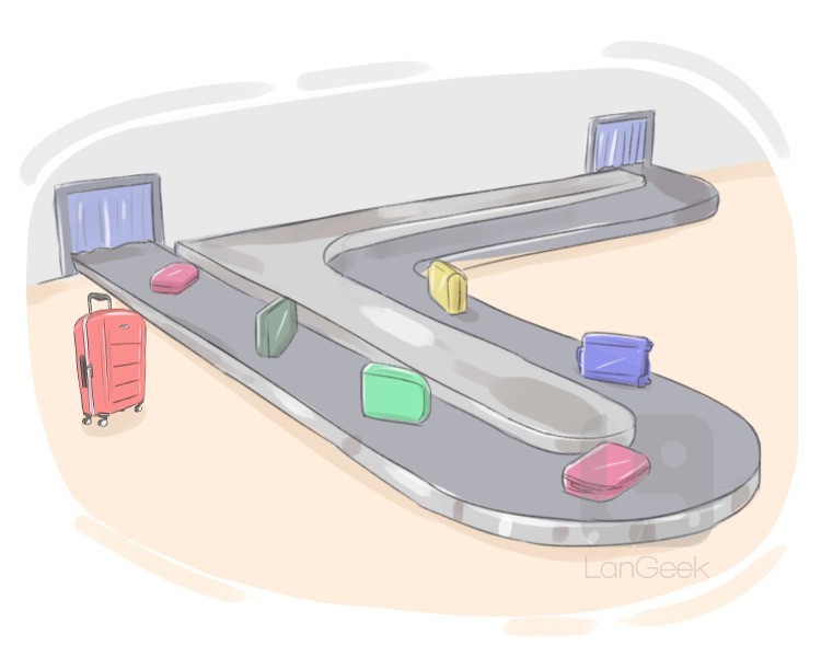 baggage claim definition and meaning