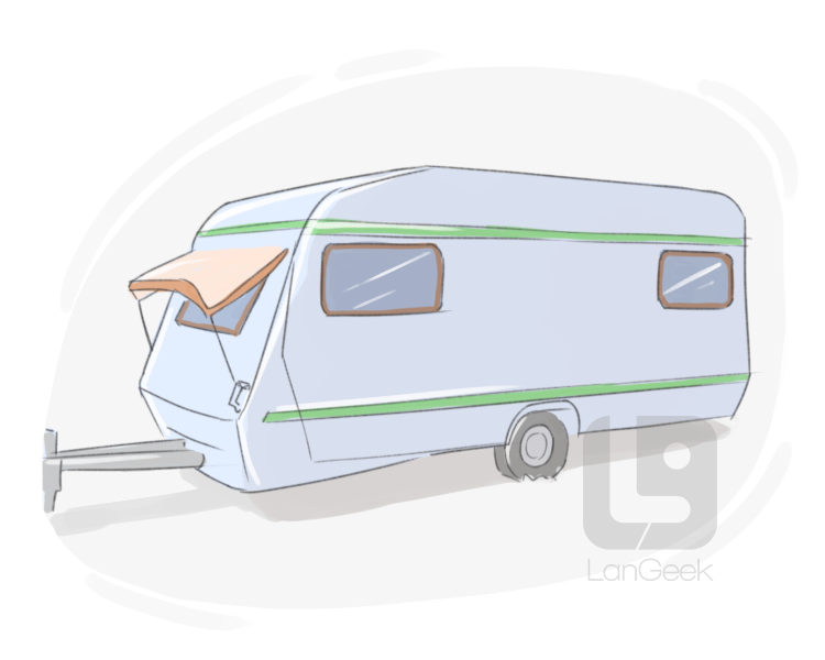 camper trailer definition and meaning