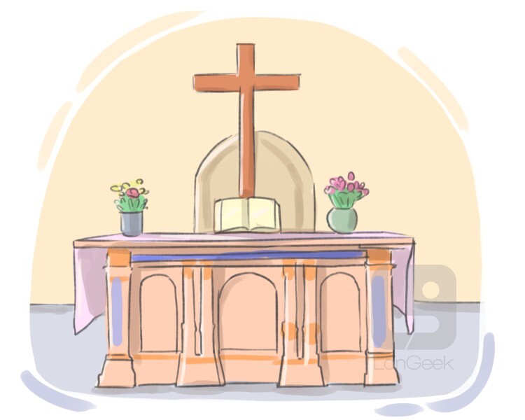 El Altar Meaning In English