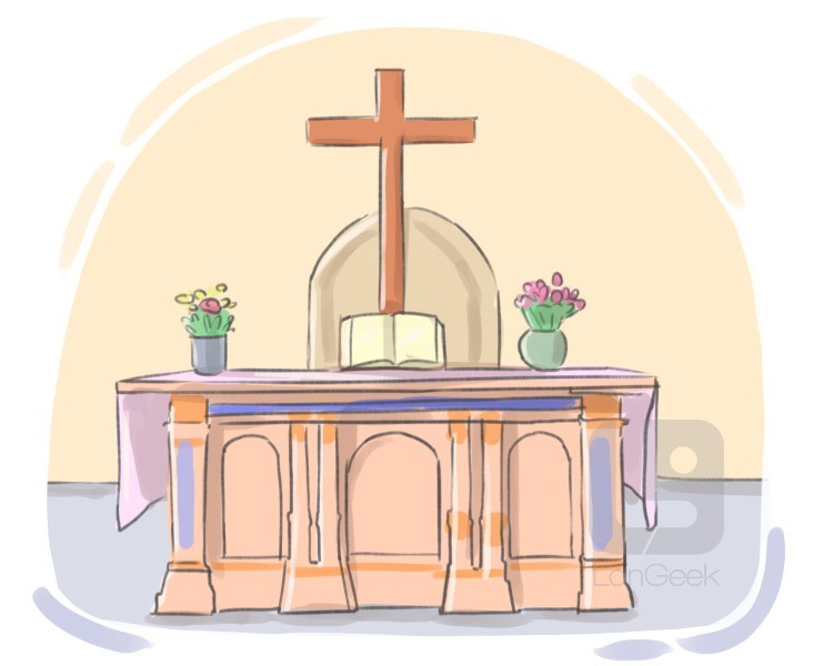 altar definition and meaning