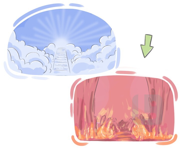 infernal region definition and meaning