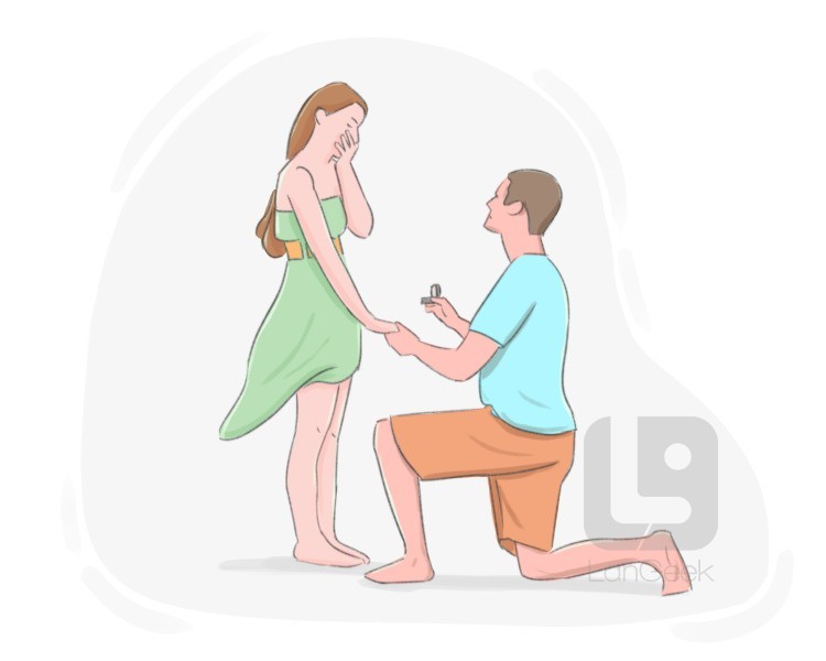 proposal of marriage definition and meaning