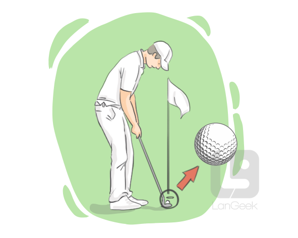 golf ball definition and meaning