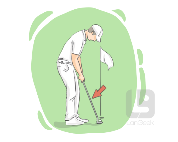 golf club definition and meaning