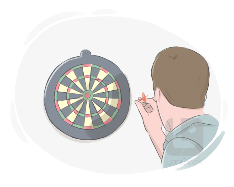 dartboard definition and meaning