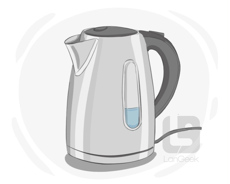 electric kettle definition and meaning