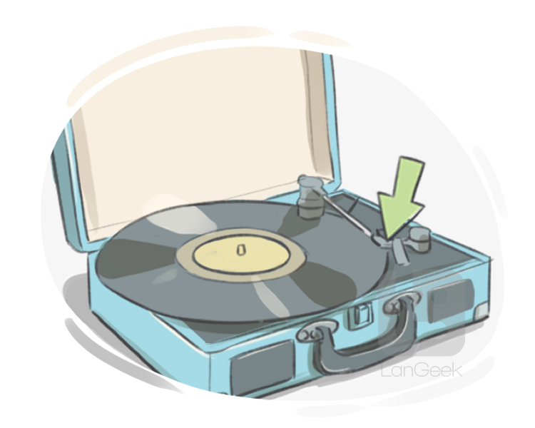 phonograph needle definition and meaning