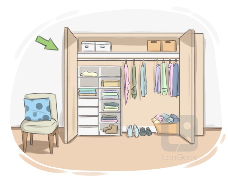 closet definition and meaning