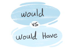 "Would" vs. "Would Have" in the English grammar