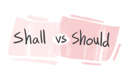 "Shall" vs. "Should" in the English grammar