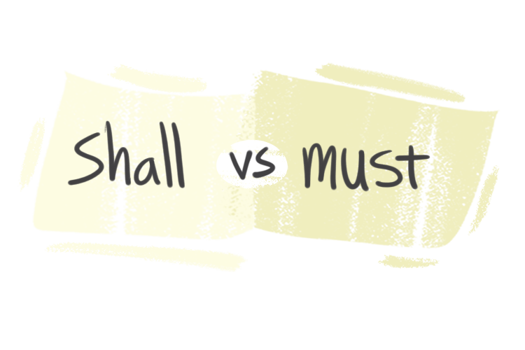 "Shall" vs. "Must" in the English grammar