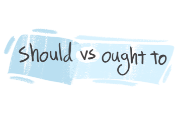 "Should" vs. "Ought To" in the English grammar