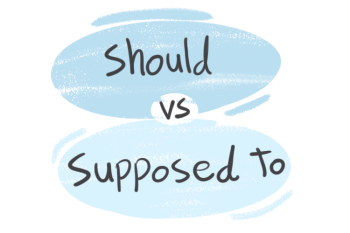 "Should" vs. "Supposed To" in the English grammar