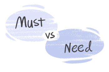 "Must" vs. "Need" in the English grammar