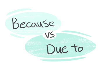 "Because" vs. "Due To" in the English grammar