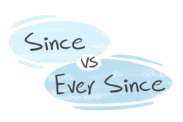 "Since" vs. "Ever Since" in the English grammar